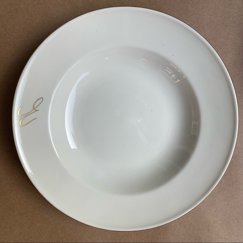 Vintage Bowls, Mayer China of Beaver Falls, PA, #474 by Interpace USA Gold Trim